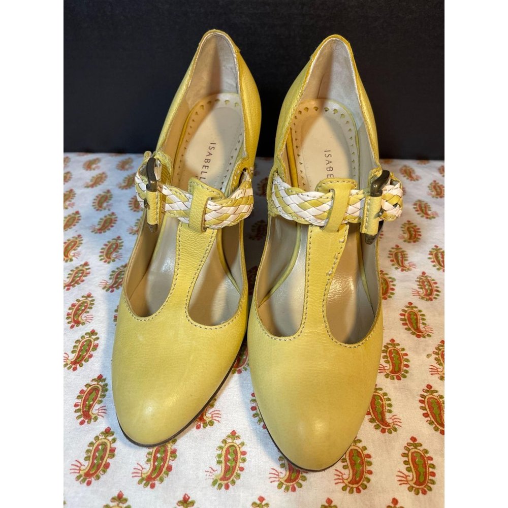 Isabella Fiore Italian Wedge MaryJanes- 7M
